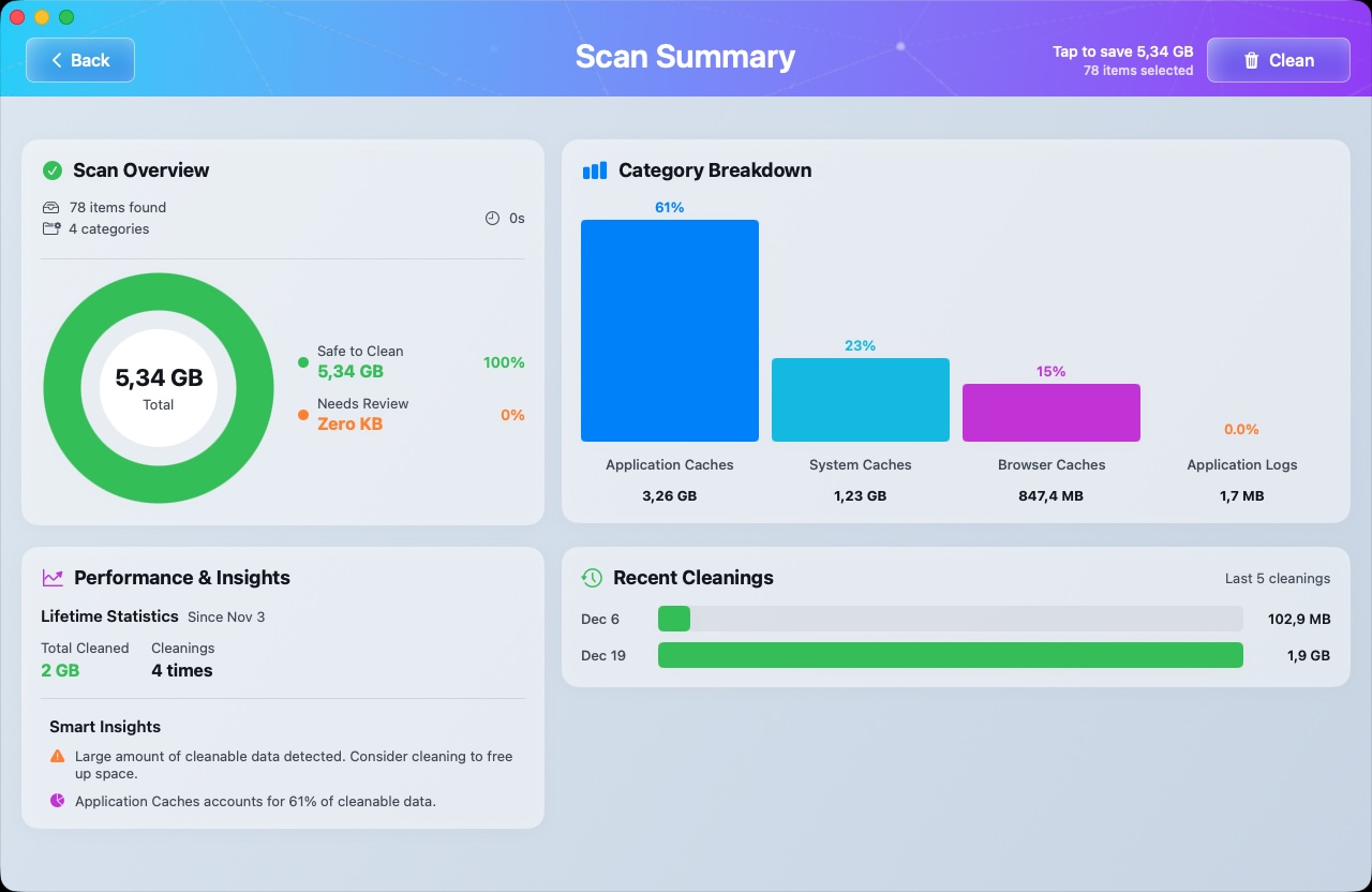 Mac Storage Analyzer screenshot 3